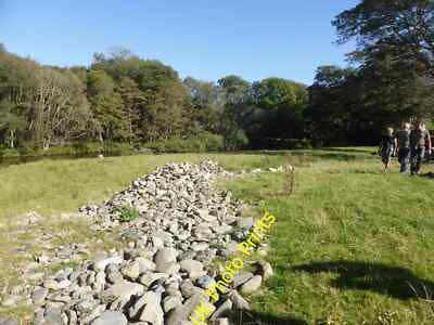 Foto 6x4 alte Mauer vom Afon Dwyfor Llanystumdwy mit Steinen von c2015