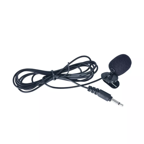 black 3.5mm Microphone Handsfree Car Radio Stereo BT Enabled Audio External Mic