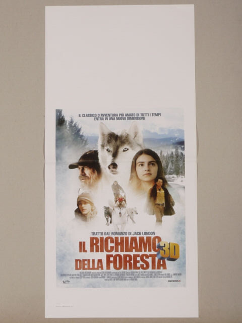 Locandina originale film Il richiamo della foresta (2020) - Regia di Chris Sanders