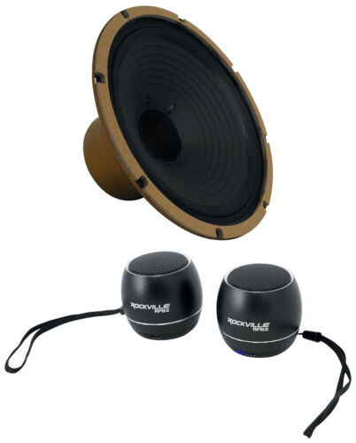 Celestion G10 Gold 40W 10" Alnico Magnet Guitar Speaker 8 Ohm+Bluetooth Speakers - Afbeelding 1 van 12