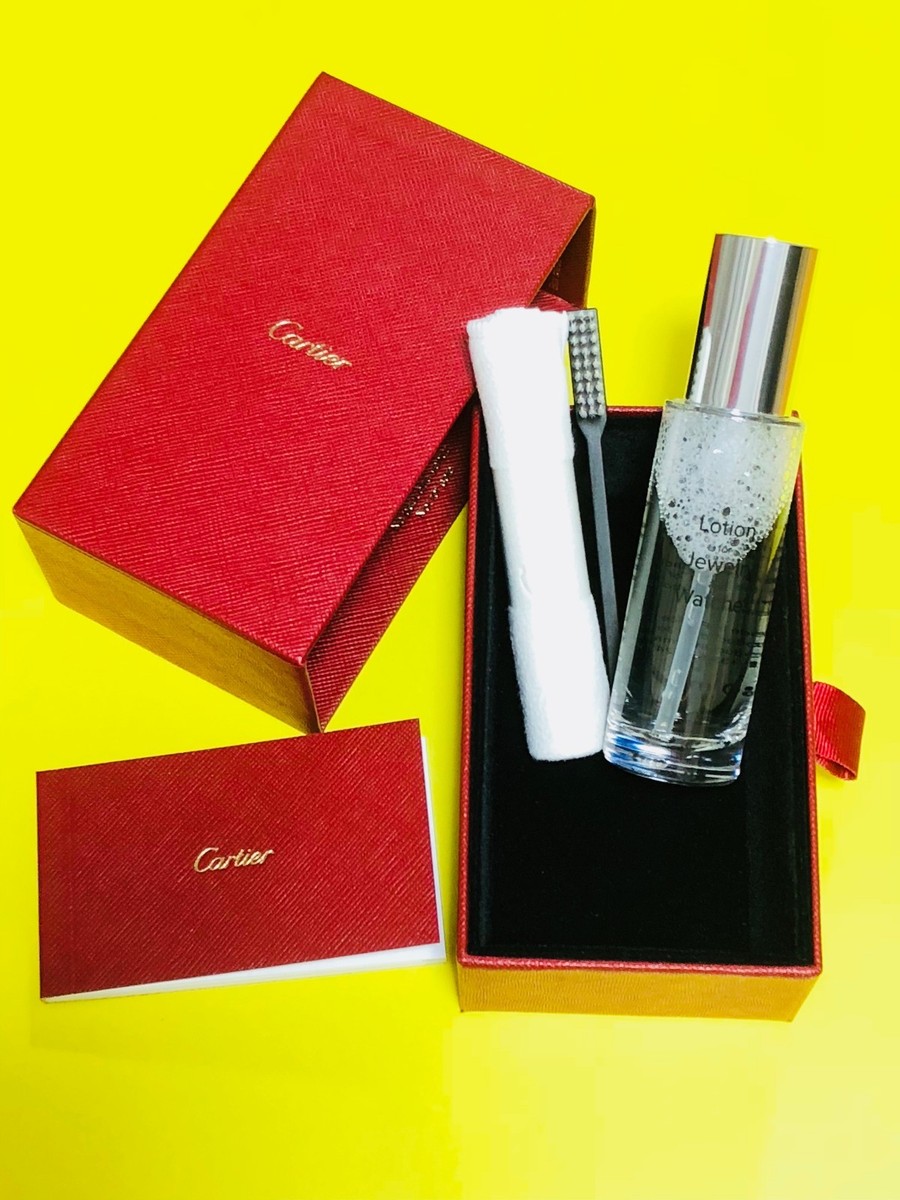 Cartier Red Jewelry Care Set NEW Cartier Care Box for Cleaning Jewelry And Watches main image 4