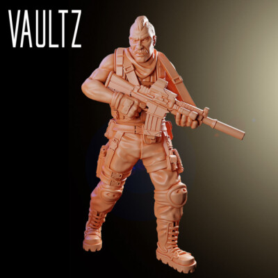 Survivor Omar - 32mm Miniatur für Modern/Horror RPGs