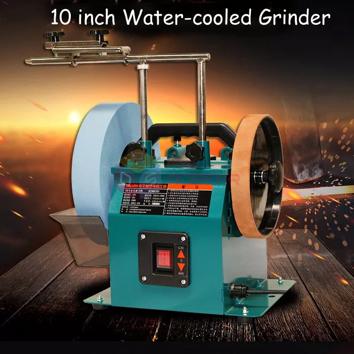 Electric Knife Sharpener Water cooled Grinder 10 Wet Bench Grinder 110V