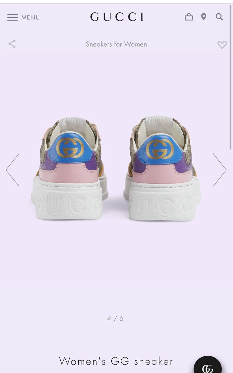 Gucci women sneakers 8.5 (40) Pink | eBay Gucci women sneakers 8.5 (40) Pink | eBay