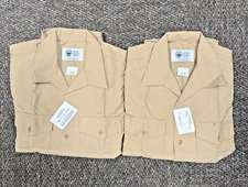 Defense Logistics Agency USMC ARMY NAVY Military NSU Shirts Size 15.5 (Lot of 2)