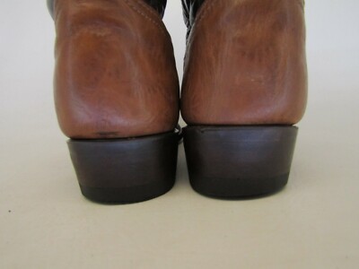 TONY LAMA Mens Size 9 D Brown Leather Bullhide Cowboy Western Boots TONY LAMA Mens Size 9 D Brown Leather Bullhide Cowboy  main image 3