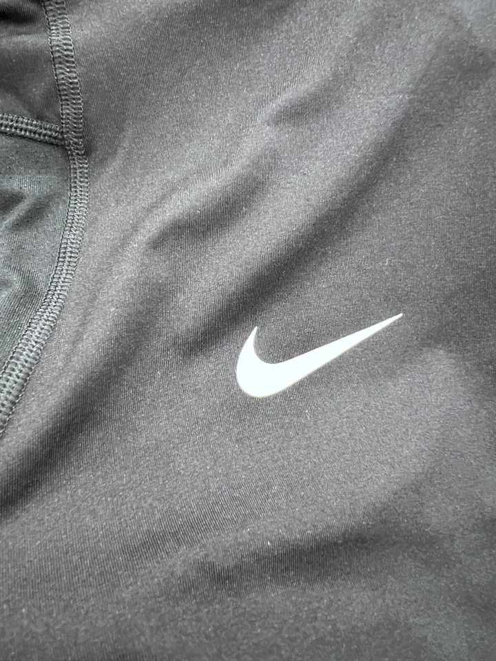 $75 Large Nike Pro NBA Player Issued 3/4 Compression Tights DN1547-010 - Image 2 of 4