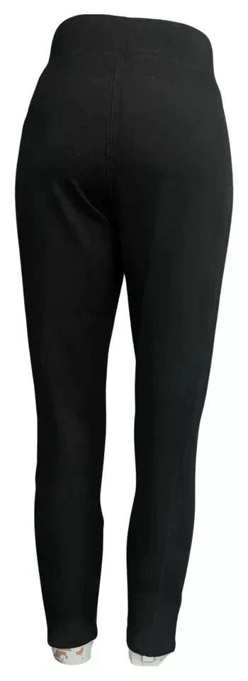 Denim & Co. Legging elástico Active Regular Duo con banda ancha negro talla 1X A563925 Foto 3 de 3