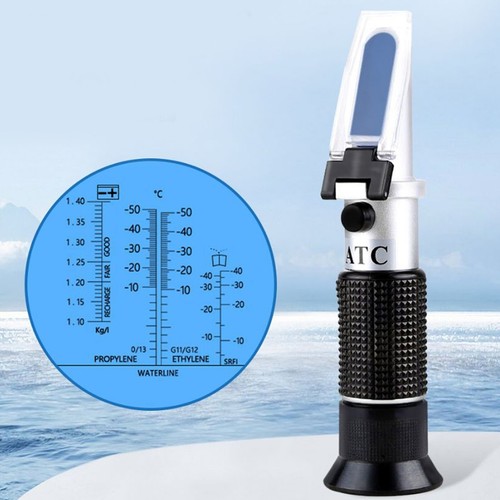 ATC Glycol Refractometer Auto Car Antifreeze Battery Acid Engine Coolant Tester eBay