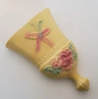Vintage Hull Pottery Wall Pocket Vase Med-Century Sun Glow Whisk Broom USA