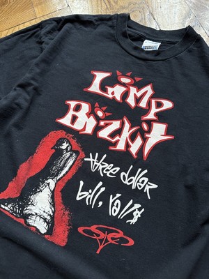 90s ビンテージ  Limp Bizkit  プロモ Tシャツ  adidas 90s ビンテージ Limp Bizkit プロモ Tシャツ adidas