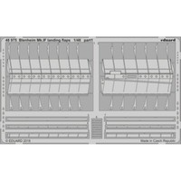MW22 Eduard 48975 Blenheim Mk.If Landing Flaps 1/48 Pe Set For Airfix