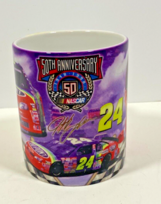 1998 50th Anniversary Nascar Jeff Gordon #24 Coffee Mug 3.75" | eBay