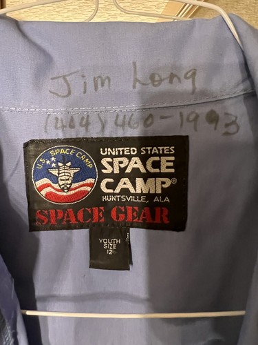 Vintage NASA Coveralls FLIGHT SUIT Original Huntsville, AL USA Made Space Camp - Picture 6 of 7