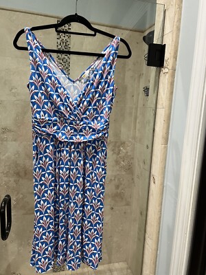 Boden Floral Dress Sleeveless Summer Casual Flowy Soft Comfortable Effie 6  | eBay