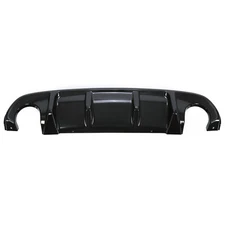 For 2014-2017 2015 2016 Infiniti Q50 Glossy Black Rear Bumper Diffuser Lip