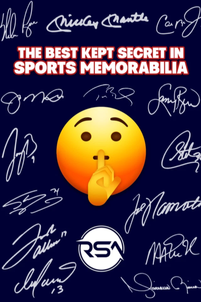 The Best Kept Secret In Sports Memorabilia... 🤫