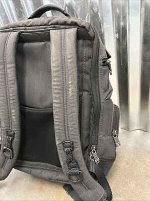 Tumi HEDRICK Deluxe Brief Pack Ballistic Nylon Backpack Gray