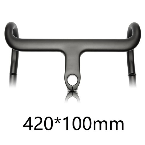 Full Carbon Fiber Road Gravel Bicycle Integrated Handlebar 28.6/31.8mm Drop Bar - Picture 42 of 48