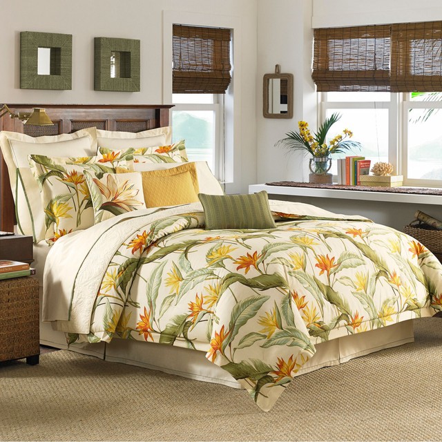 Tommy Bahama Birds Of Paradise 4 Piece California King Comforter
