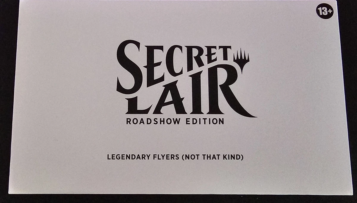 MTG Secret Lair Roadshow Edition Legendary Flyers Foil Edition SEALED
