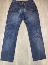 Vintage Rocawear Jean Men 36x32 Hip Hop Original Fit Staker Y2K Whiskering Loose