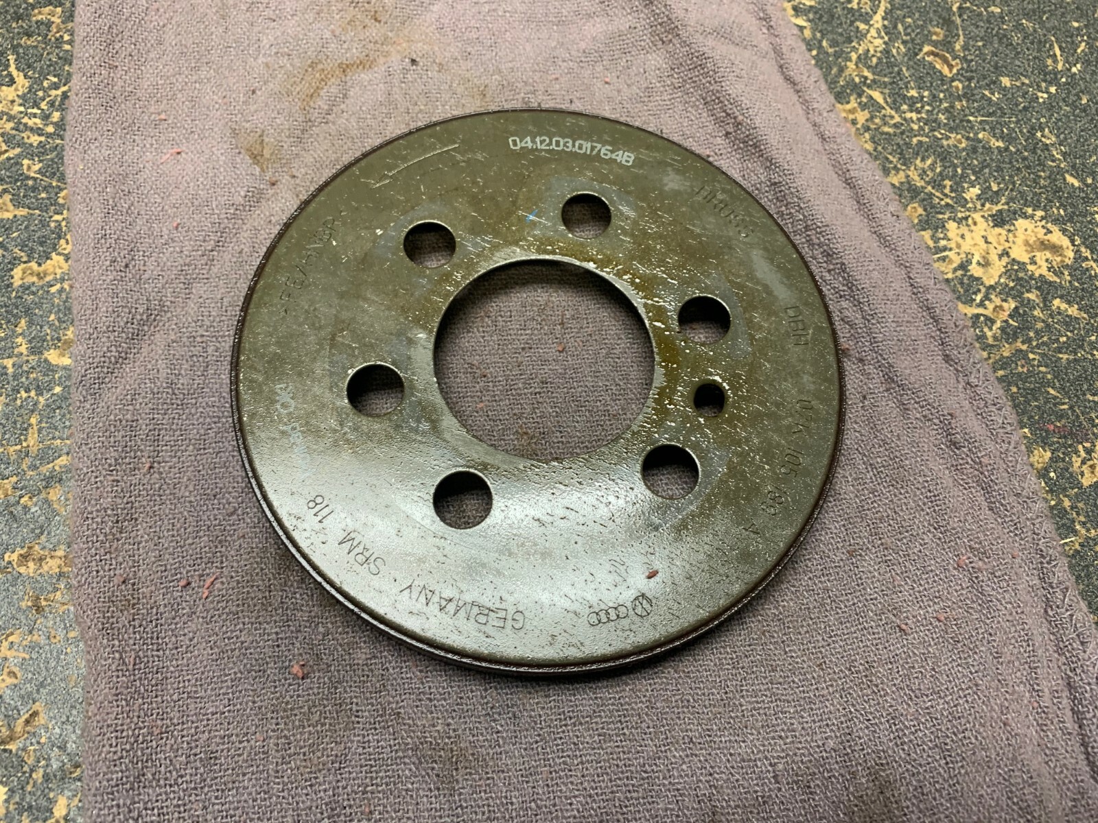 0510 VW Volkswagen Jetta Rabbit 2.5 L 2.5L anillo rotor de impulso 07k