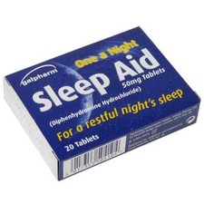 Image of Galpharm One a Night Sleep Aid Tablets 20 (MAX 1 PER ORDER) ( Nytol Alternative)