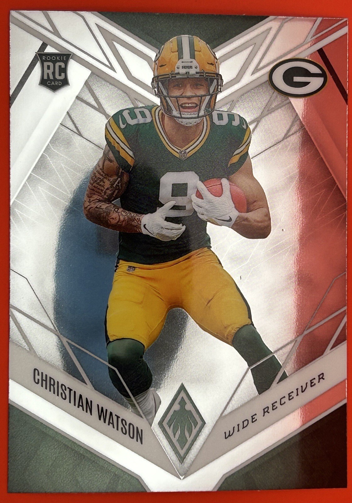 2022 Phoenix Silver #119 Christian Watson NM-MT RC Rookie Packers
