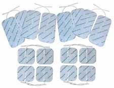 TENS/EMS Pads Variety 8 Square 5x5cm, 8 Large 5x10cm Electrodes Healthcare World