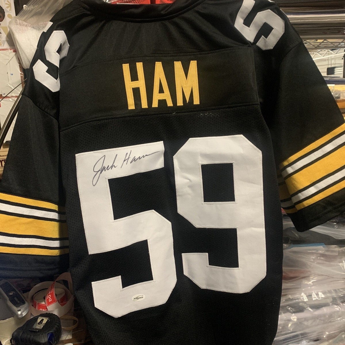 Jack Ham Pittsburgh Steelers signed autographed custom Jersey