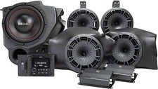 Mb Quart Mbqr-stg5-2 Rzr Radio, Speakers, Rear Cans,sub, Amps