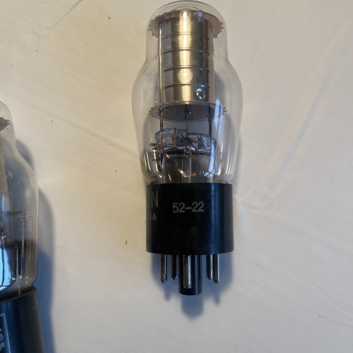 HYTRON VT-52 1本 Hytron 52-22 & JAN-CHY-VR150 VT-139 OD3 Voltage Regulator Tube