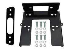 SuperATV Winch Plate & 4500 lb. Winch for Can-Am Commander 800 / 1000 (2011-20)