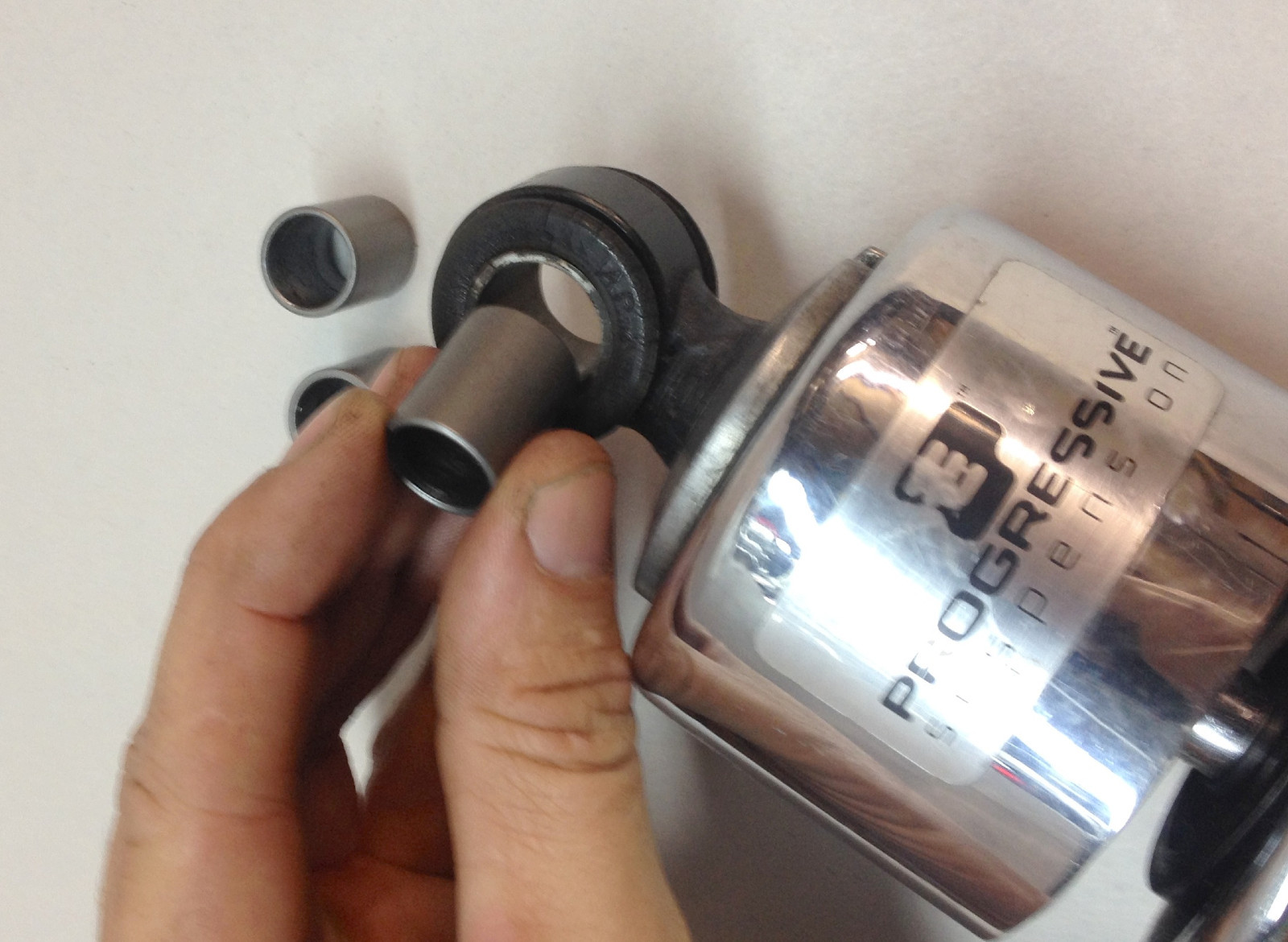 PROGRESSIVE SHOCK BUSHINGS HARLEY FXR FLT XL FL FX FXD DYNA SPACERS INSERTS 1/2 eBay