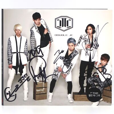 激レア　JJJ 直筆サインCD　100枚限定　Crack Up Beat EP JJCC - At First Signed Autographed Single Album Promo CD 2014 K