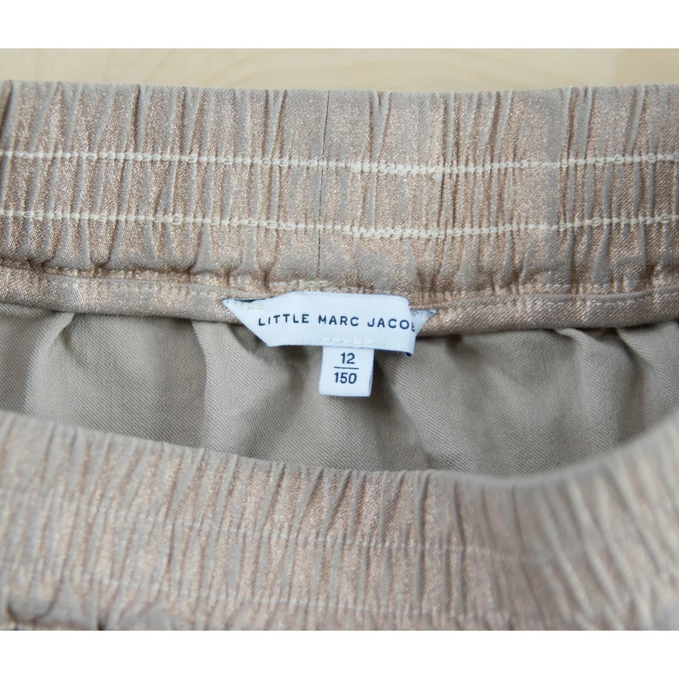 Falda Marc Jacobs Envejecida Oro Rosa Metálica Línea A Talla 12 Foto 4 de 4