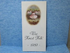 Wee Forest Folk WFF 1989 Brochure Catalog Pamphlet Price List Excellent Cond