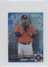 2017 Bowman Chrome Minis Prospects Blue Shimmer Refractor Francis Martes 0c6