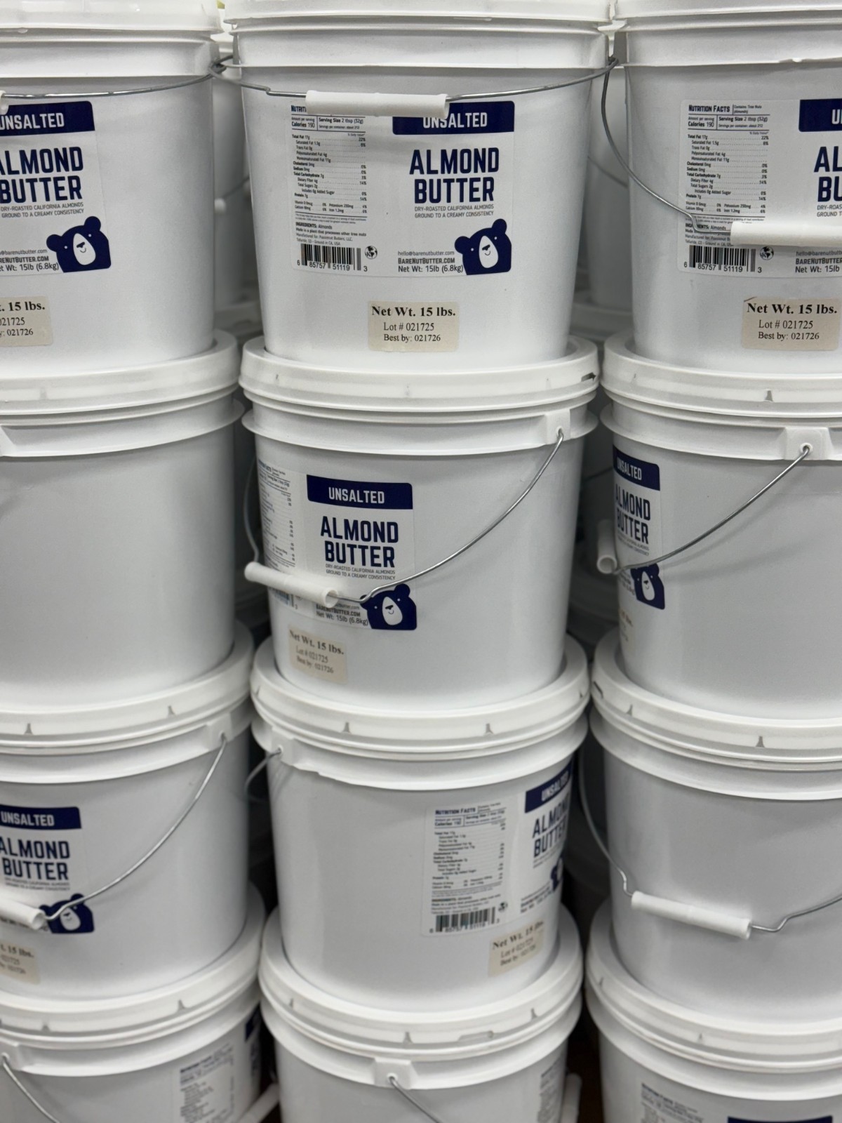 Almond Butter 15lb Pail