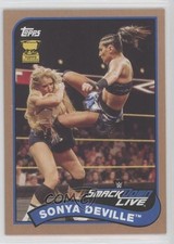 2018 Topps Heritage WWE Bronze Sonya DeVille #76 fm0
