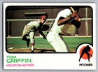 1973 Topps #468 Tom Griffin Houston Astros