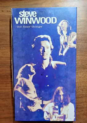 The Finer Things by Steve Winwood CD 4 Discs Box Set 1995 used 
