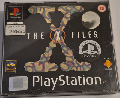The X-Files Sony PlayStation 1 Fox Interactive PAL Adventure USK 12 Handbuch