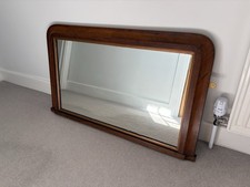Antique Over Mantel Mirror