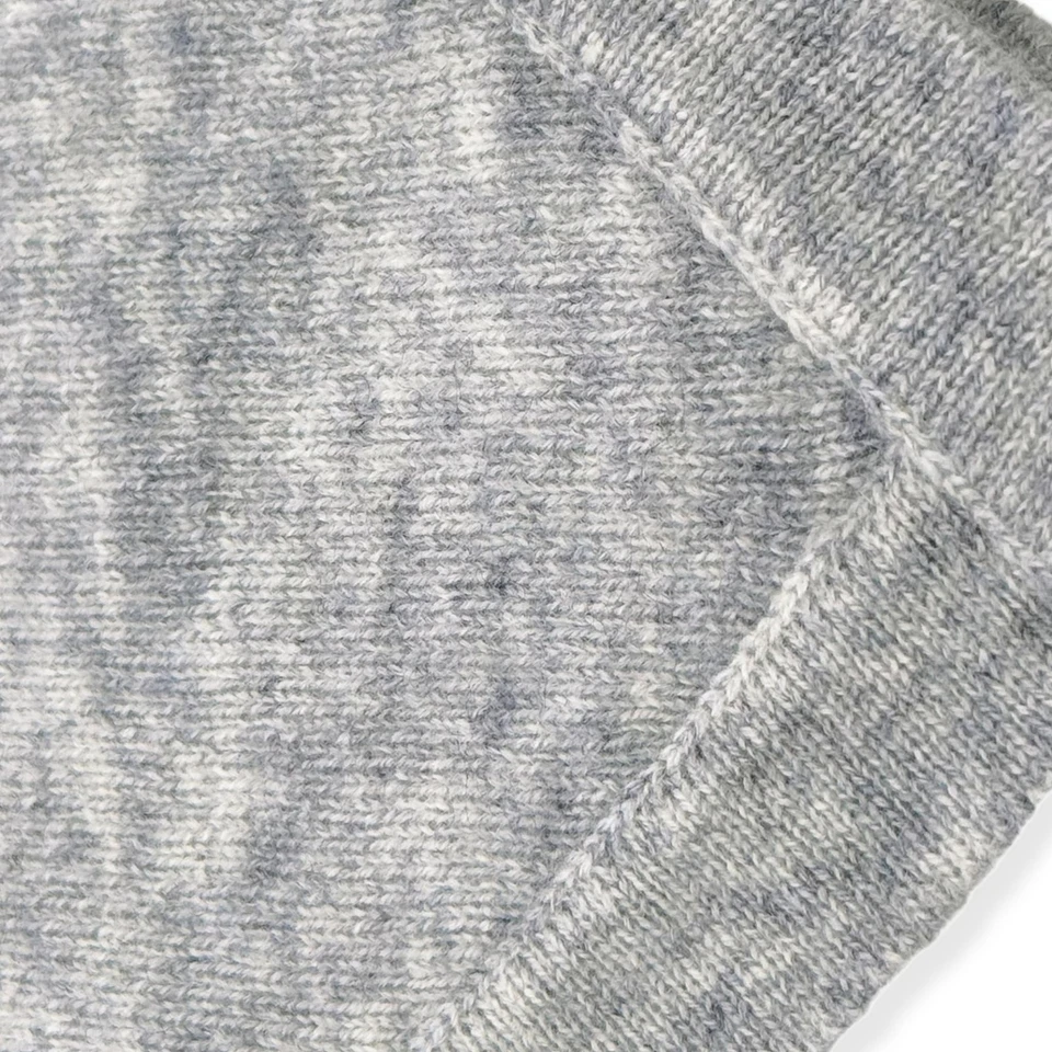 Manta de recepción 100 % cachemir con capucha en gris claro - unisex, 30” x 30” -... Foto 2 de 4