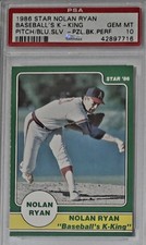 Nolan Ryan Angels 1986 Star Perforated 