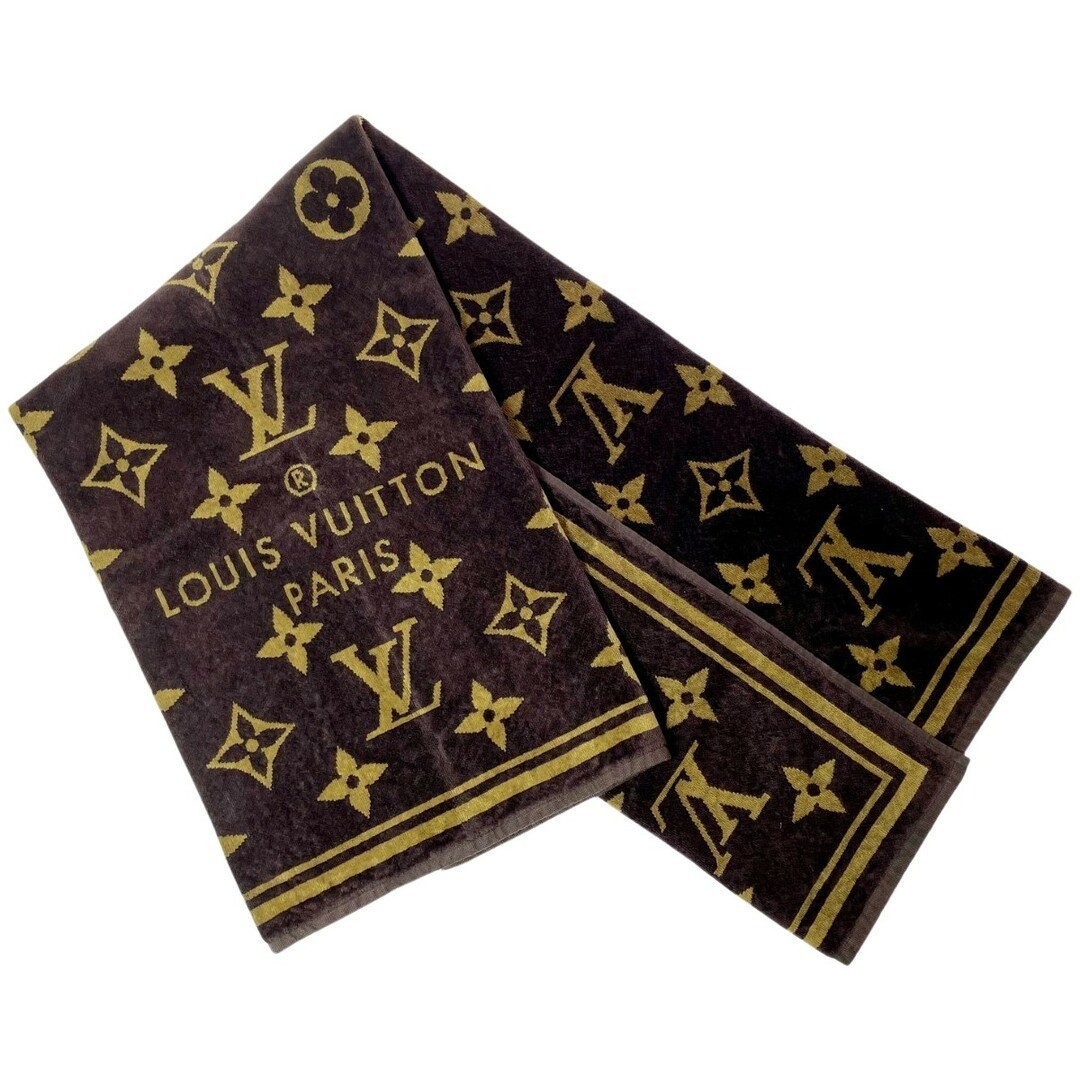 Louis Vuitton Monogram LV logo Beach Bath Towel Blanket 150cm x