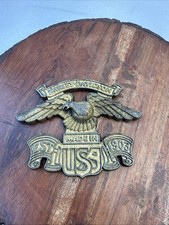 Harley Davidson Made in USA Est. 1903 Golden Eagle Emblem -VTG (FC107-1Q5073