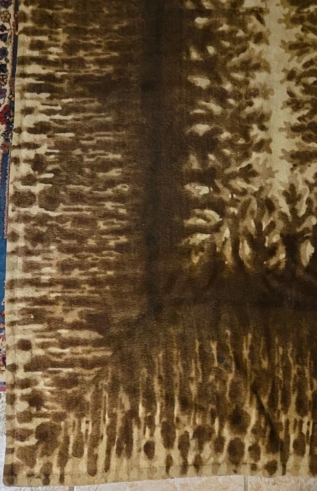 Antique Chase Lap Carriage Robe American Blended Textile Blanket - Image 4 of 4